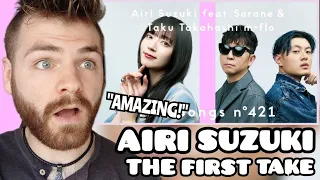 Reacting to Airi Suzuki ft. Sorane & Taku Takahashi - "Koi ni Ochitara" | THE FIRST TAKE | REACTION!