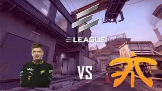 POV - S1mple (Na`Vi)(27-13) vs fnatic / train / ELEAGUE CS:GO Premier 2018