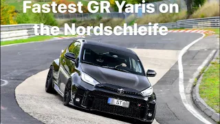 Fastes Toyota GR Yaris on Nürburgring Nordschleife 7:33 min BtG