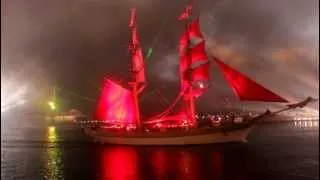 Норвежский корабль "Алые Паруса" (Санкт-Петербург 2012)