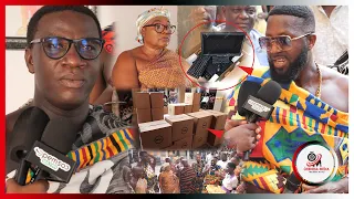 PIAAW!!One Of The Youngest Ashanti Chiefs,King Zoro Donates Sets Of Computers To Adanwomase Schools