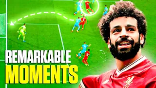 15 Remarkable Moments When Mohamed Salah Set the Pitch Ablaze! | The Legends Zone