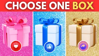 Choose your gift box 🎁✨️ 3 Gift Box Challenge : Pick a Winner!😍😂❤️ #giftbox #giftboxchallenge