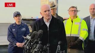 Official takes questions on Baltimore bridge collapse | Limited info on bridge workers, ship crew