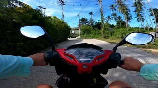 motorbike ride Koh Samui September 2021 Covid time #2