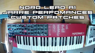 Nord Lead A1 Jarre Perfomances Custom Patches