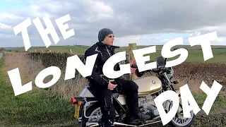 The Longest Day on an Airhead. A BMW Journey of over a 1000 miles in one day on a 45year motorcycle.