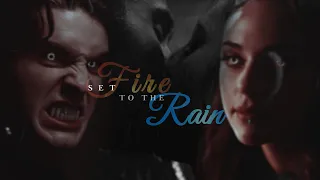 set fire to the rain. | theo & hope