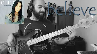 Believe (Cher) BASS COVER