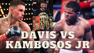 GEORGE KAMBOSOS JR. VS GERVONTA DAVIS ORDER PART OF WBA TITLE CULL