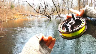 Snowy Bobber Down! Winter Michigan Steelhead Float Fishing