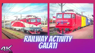 Activitate Feroviara / Railway Activity in Galati | Trenuri