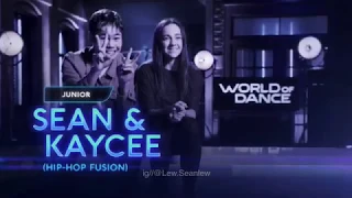 Sean Lew & Kaycee Rice World of Dance Interview