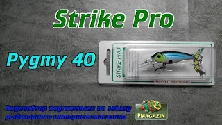 Видеообзор уловистый малыш Strike Pro Pygmy 40 по заказу Fmagazin