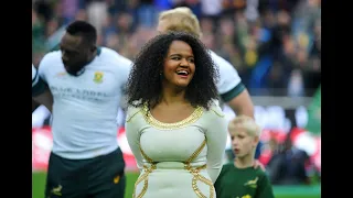 Lana Crowster sings The South African National Anthem