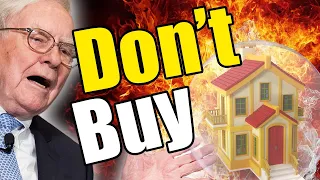 AVOID the Real Estate and housing crash at all costs!! - Warren Buffet's Warning #realestate