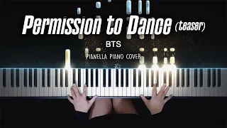 Permission to Dance (Teaser) X Canon in D | Piano Cover by Pianella Piano