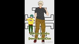 Bakugo x Deku MHA Dance Animation by:: Ai.ANIMEKAi