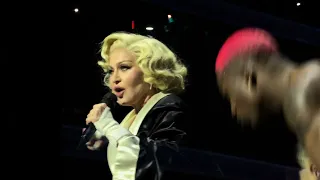 Madonna performs Erotica on The Celebration Tour in New York on 1/23/24.