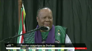 Elections 2024 I Pandor addressing Muslim community in Durban