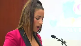 Olympic gymnast Aly Raisman speaks at Larry Nassar sentencing