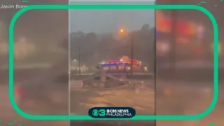 Flash flooding in Northeastern Pennsylvania