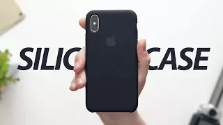 Чехол Apple Silicone Case для iPhone X — Обзор