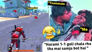 TRY NOT TO LAUGH 😂🔥 CHALLENGE WHILE WATCHING THESE PUBG FUNNY MOMENTS