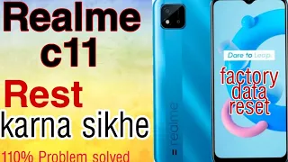 Realme c11 factory reset kaise kare | Realme c11 reset kaise kare ! in Hindi 2022...All solution.