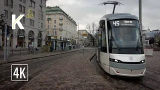 Helsinki's New Tram Is Here! | Artic X54 Test Ride | 4K Binaural