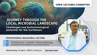 Professorial Inaugural Lecture by Professor Adesh Ramsubhag