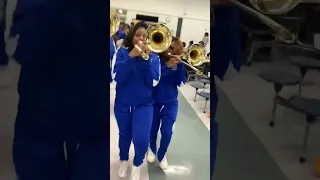 Rosenwald Collegiate Band Marching in Awards Ceremony 2023