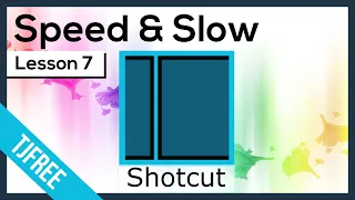 Shotcut Lesson 7 - Change Video Speed / Fast & Slow Motion