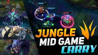 How to Jungle and CARRY THE MID GAME in SEASON 9!