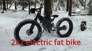 2x2 electric fatbike 3700W