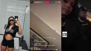 DJ Akademiks GF EXPOSES his R*pe Case & more On IG Live (Watch Til The End)