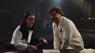 bella ramsey and pedro pascal funny moments