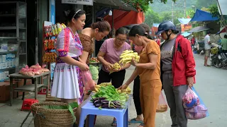 Bamboo Shoots Harvesting Super Small Goes to the market sell | Lý Thị Ca