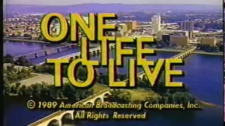 One Life to Live Closing Credits, 4/19/1989