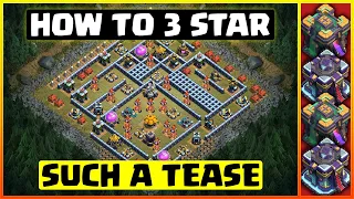 How To 3 Star Such A Tease Clash of Clans | COC Such A Tease | (Clash of Clans)