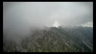 Flying over Piatra Craiului Massif