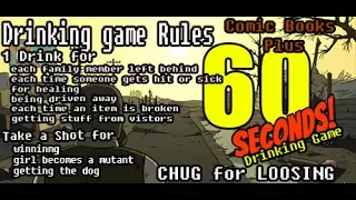 60 Seconds! Drinking game by Comic Books Plus