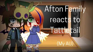 Afton Family reacts to Tattletail (My AU) | FNaF X Tattletail