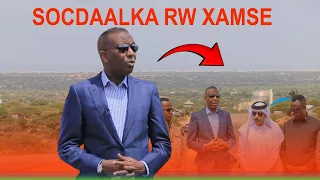 RW Xamse oo Balcad  ku tagay kormeer lagu dardargelinayo billawga wajiga saddexaad ee waddada Balcad