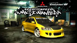 Need For Speed Most Wanted/ REDUX MOD 2022/ Mitsubishi Lancer Evolution 8 JUNKMAN TUNING/1080p 60fps