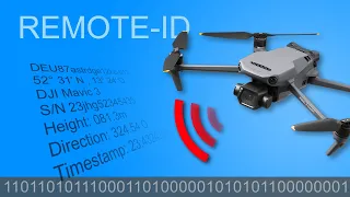 Fernidentifikation von Drohnen mittels Remote ID: Anleitung und Details für DJI Drohnen