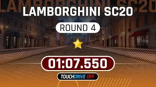 Asphalt 9 - LAMBORGHINI SC20 Grand Prix Round 4 - 1⭐ Manual Lap by DarkHyper - Pantheon Split