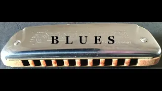 An other life. Funky blues harmonica improvisation en C Do. Golden melody harmonica, Mooer effects