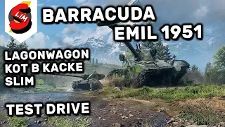 Barracuda Emil 1951TEST DRIVE WOT CONSOLE WORLD OF TANKS CONSOLE PS4 XBOX WOT MERCENARIES