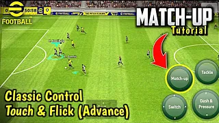 How to use match up button and pressure to defend in Efootball mobile ( 2024 updates )